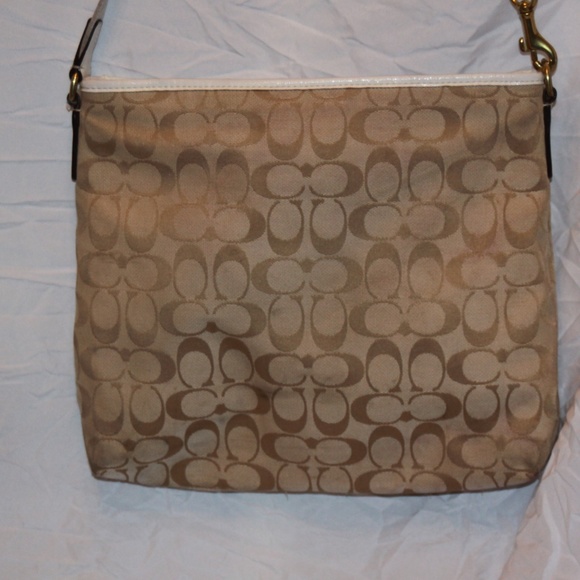 Coach Bags Coach F2852 Signature Stripe Crossbody Bag Poshmark